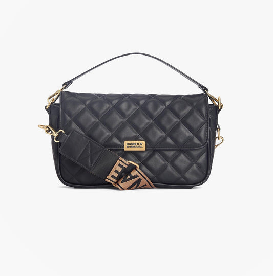 Barbour QUILTED SOHO Womens Crossbody Bag Black