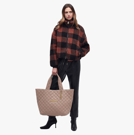 Barbour BATTERSEA Womens Tote Bag Camel