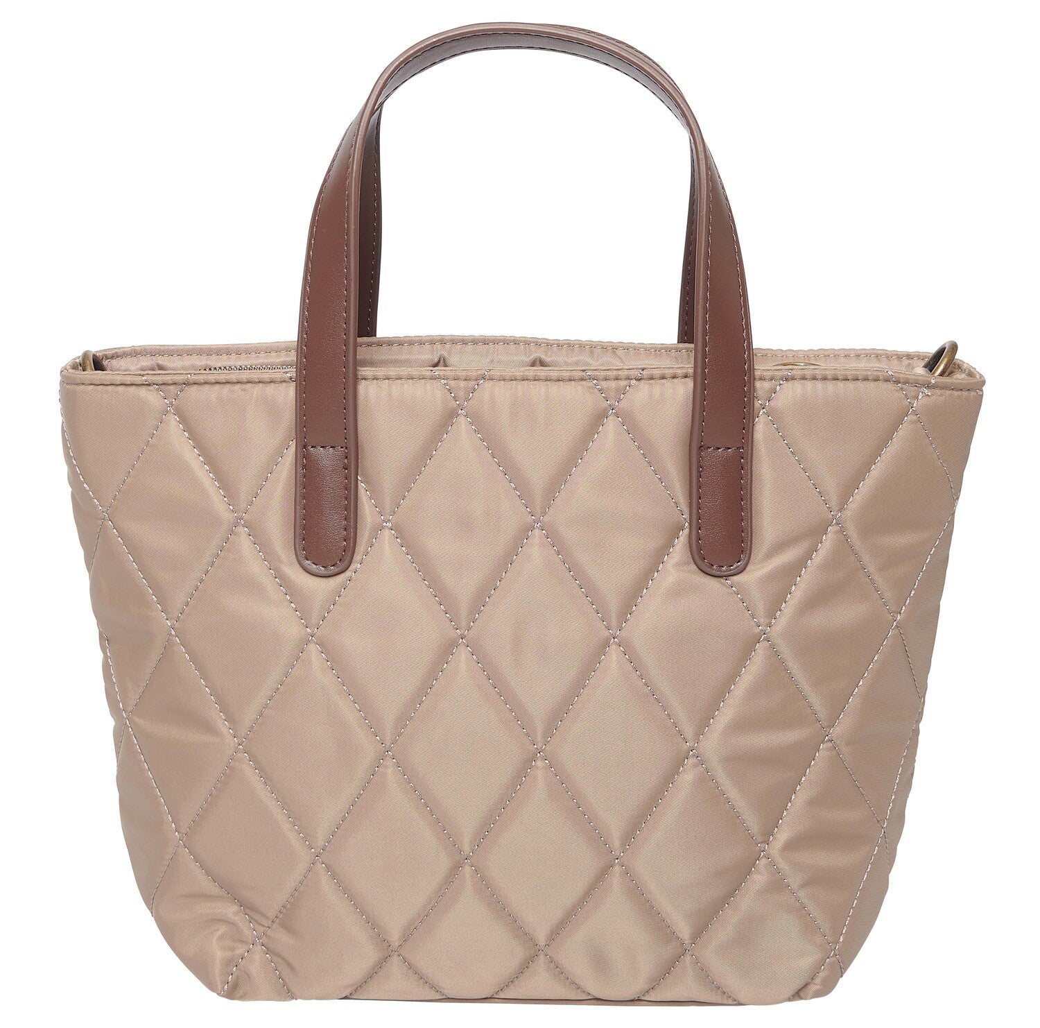 Barbour QUILTED MINI Womens Tote Bag Sand Dune