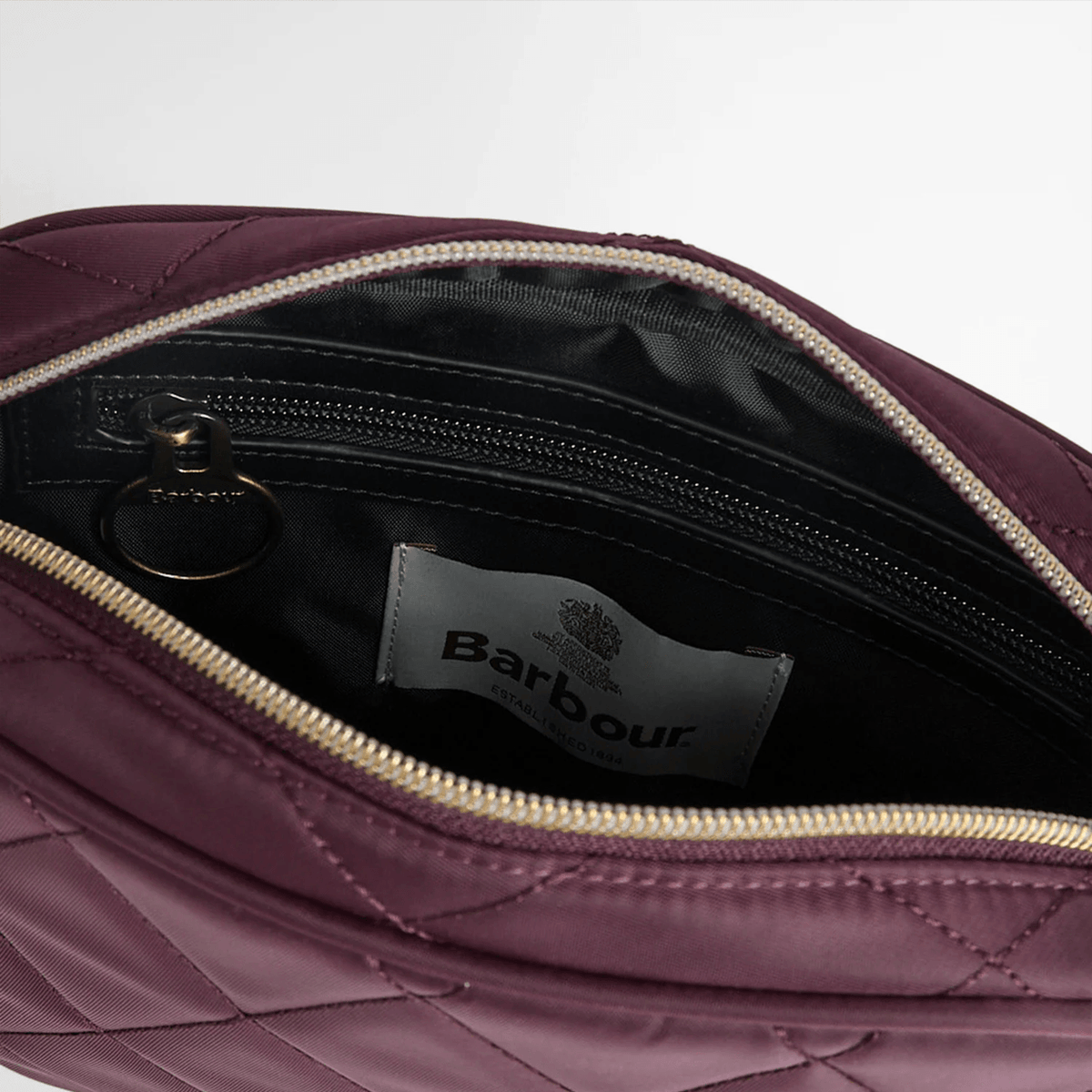 Barbour QUILTED CROSSBODY Womens Crossbody Bag Fig