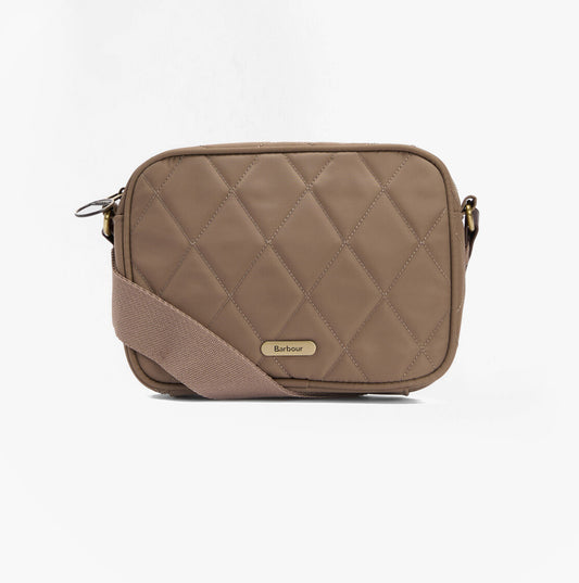 Barbour QUILTED Womens Crossbody Bag New Sand