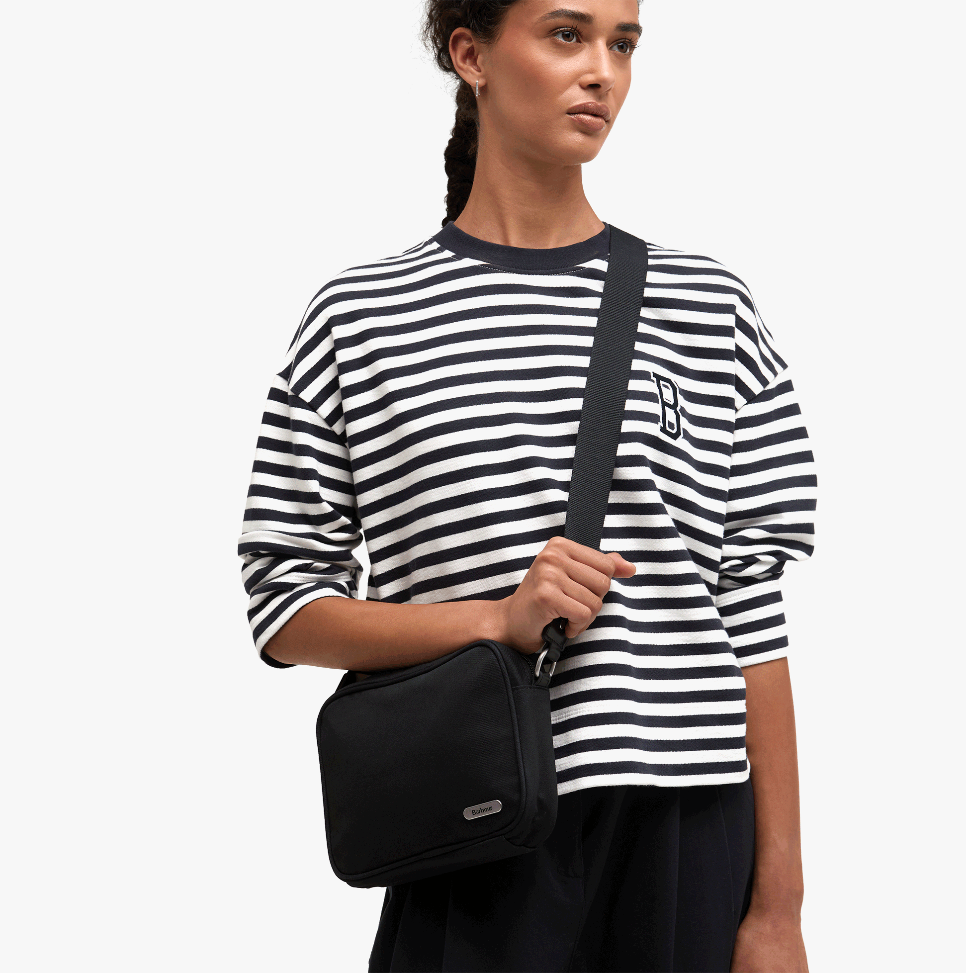 Barbour OLIVIA Womens Crossbody Bag Black