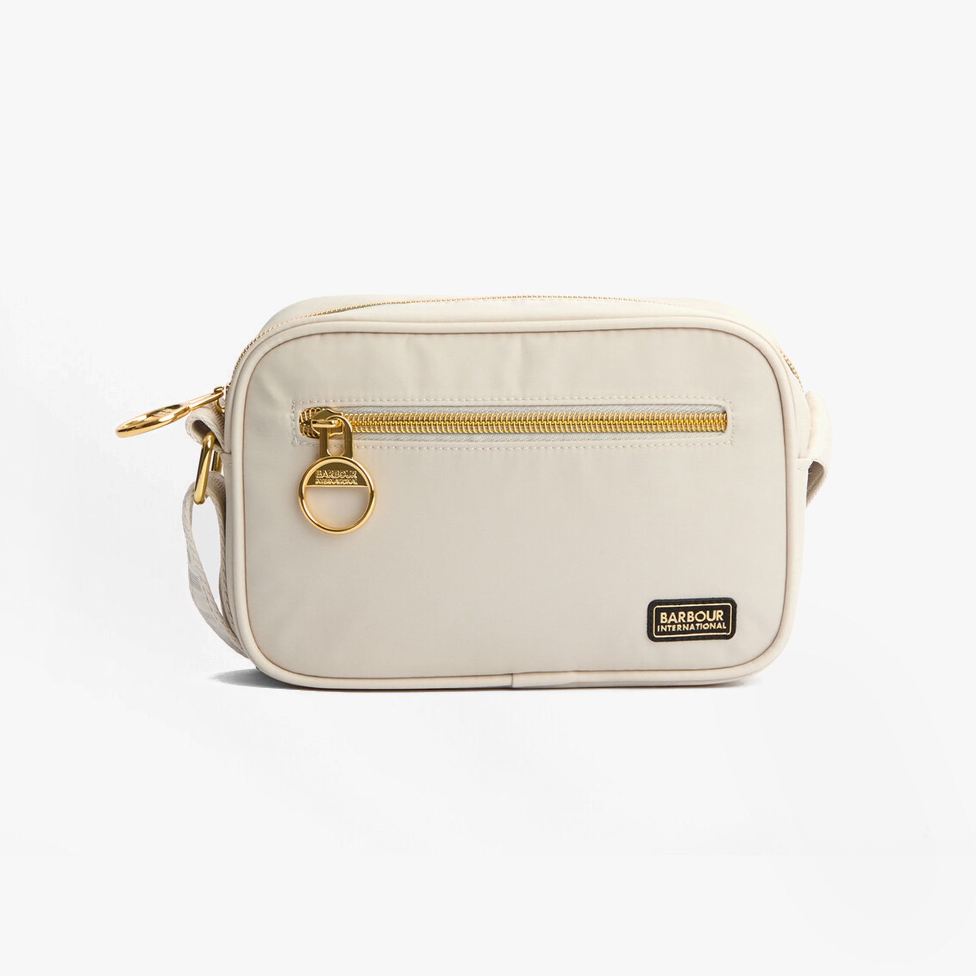 Barbour B.INTL MICRO QUALIFY Womens Crossbody Bag Light Pearl