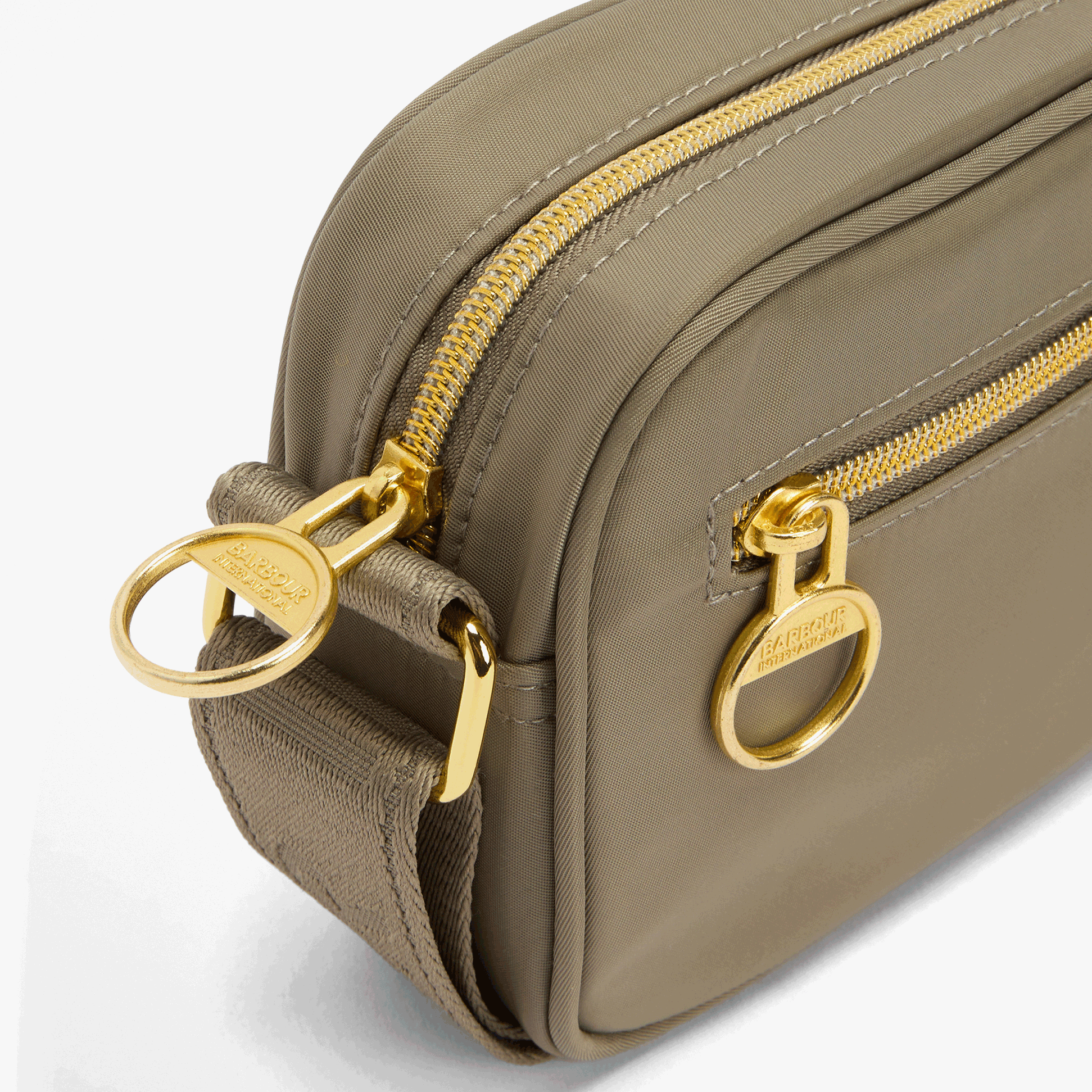 Barbour QUALIFY MICRO Womens Crossbody Bag Dusky Khaki