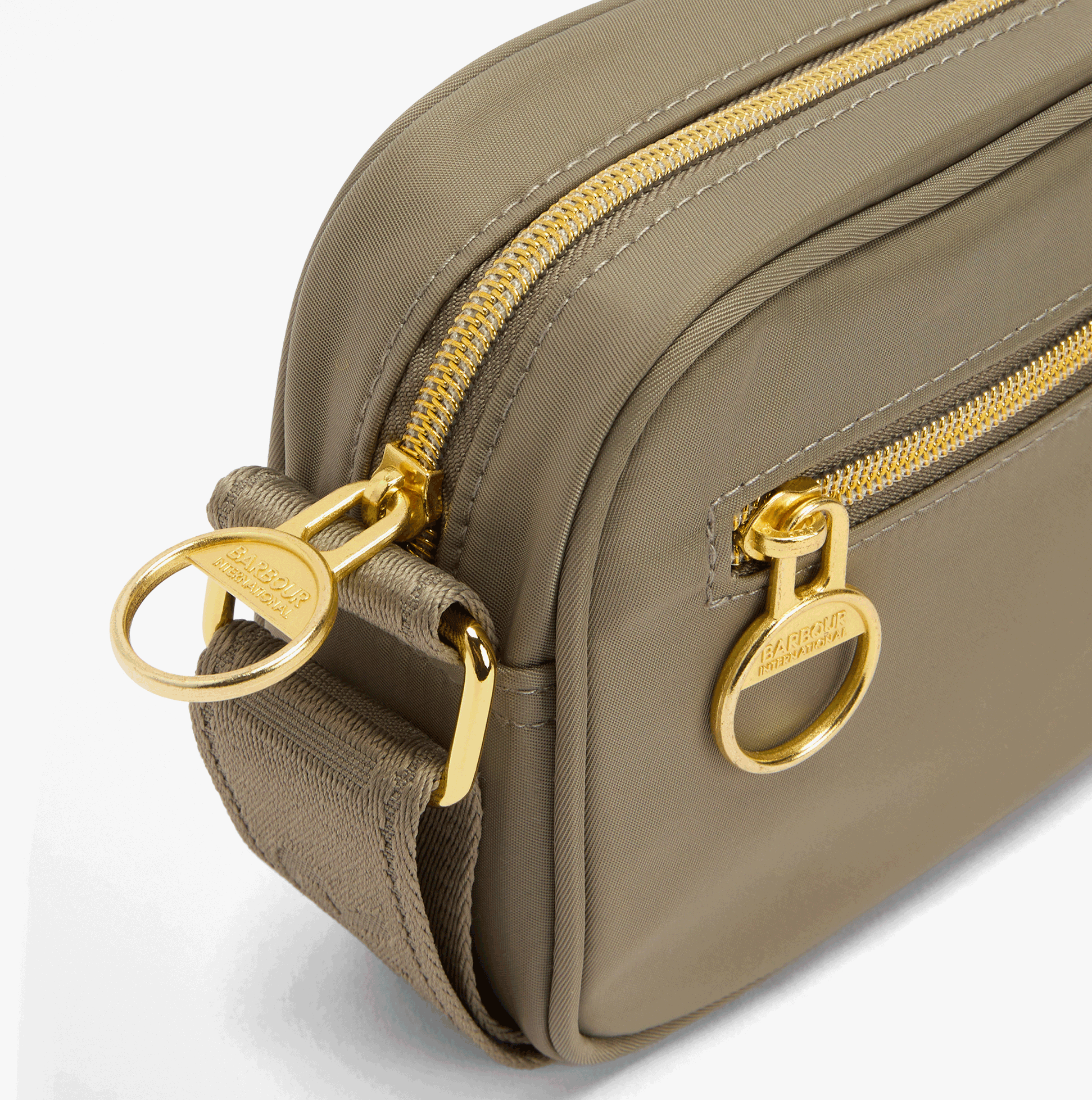 Barbour QUALIFY MICRO Womens Crossbody Bag Dusky Khaki