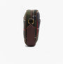 Barbour CULROSS Crossbody Bag Womens Classic Tartan side view showing zip closure and strap