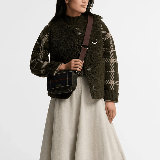 Barbour CONTIN TARTAN MINI CROSSBODY Womens Crossbody Bag Classic Tartan