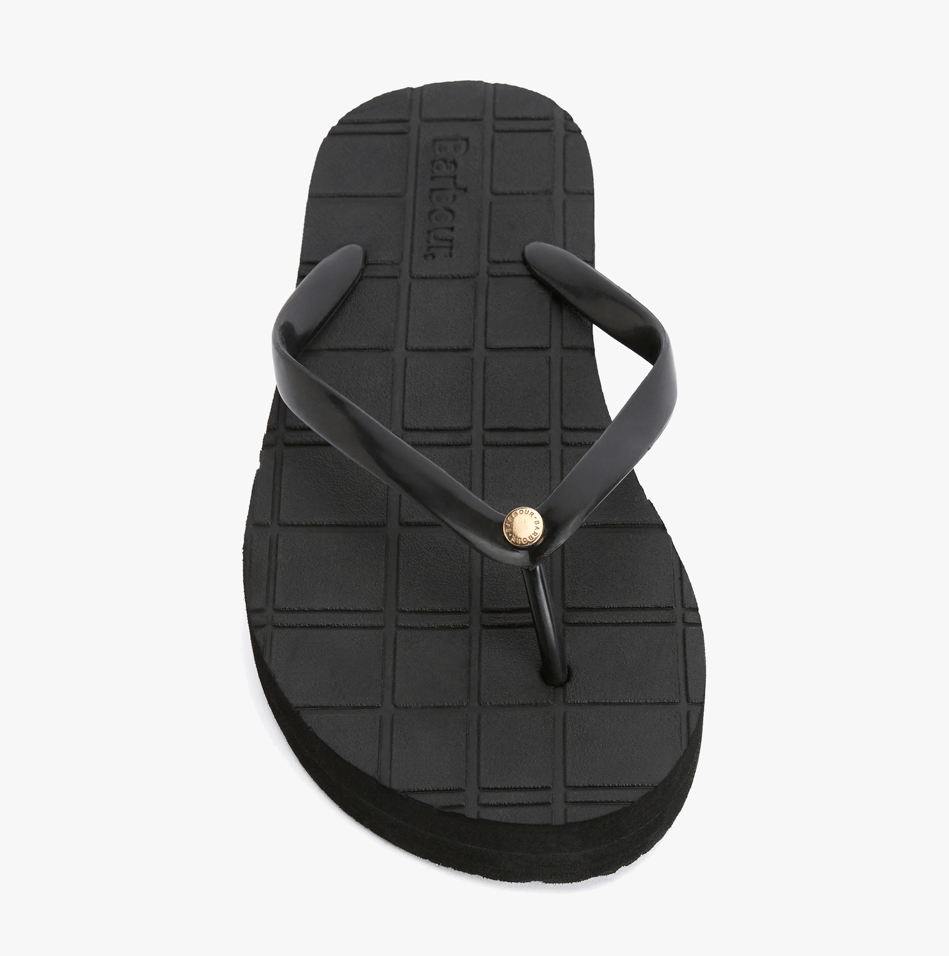 Barbour TILDA POST Womens Toe-Post Sandals Black