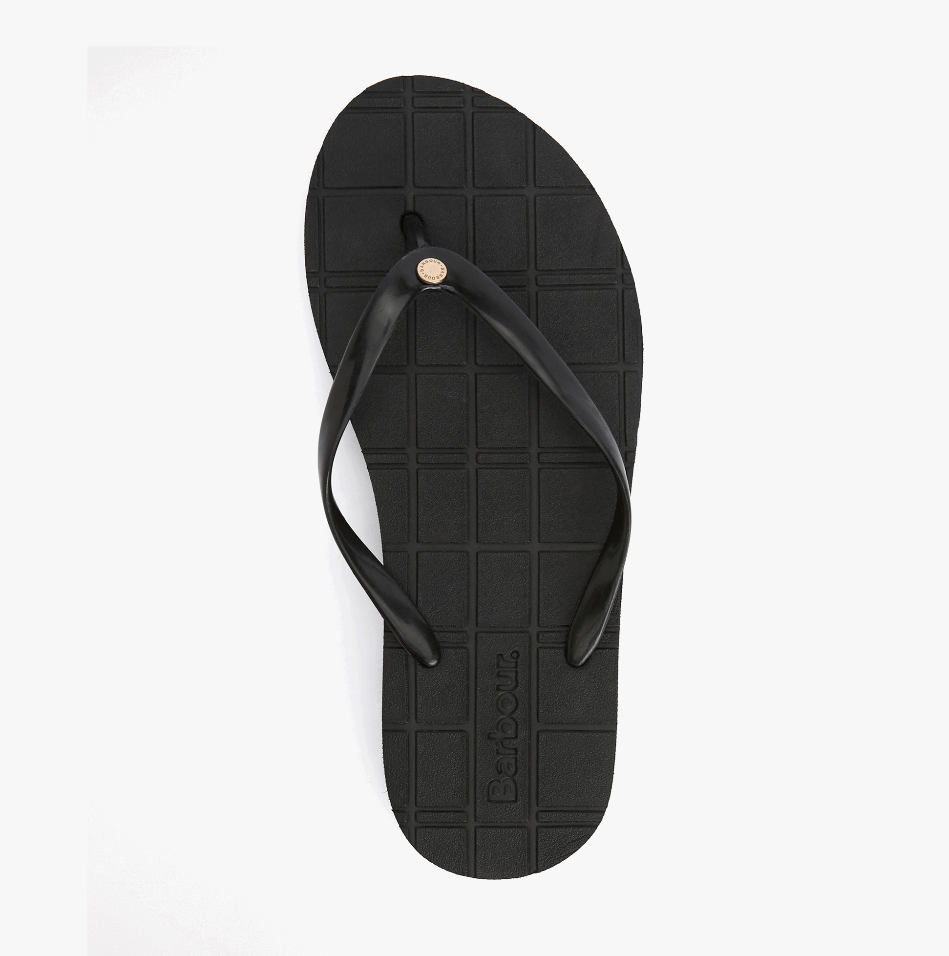 Barbour TILDA POST Womens Toe-Post Sandals Black
