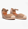 Barbour FRANCES Womens Espadrille Wedges Sand