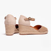 Barbour FRANCES Womens Espadrille Wedges Sand