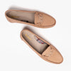 Barbour ASTRID Womens Buckle Loafers Beige