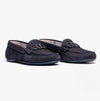 Barbour ASTRID Womens Buckle Loafers Navy
