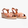 Barbour EMILY Womens Wedge Sandals Nude