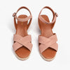 Barbour EMILY Womens Wedge Sandals Nude