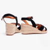 Barbour EMILY Womens Wedge Sandals Black