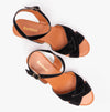 Barbour EMILY Womens Wedge Sandals Black