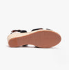 Barbour EMILY Womens Wedge Sandals Black