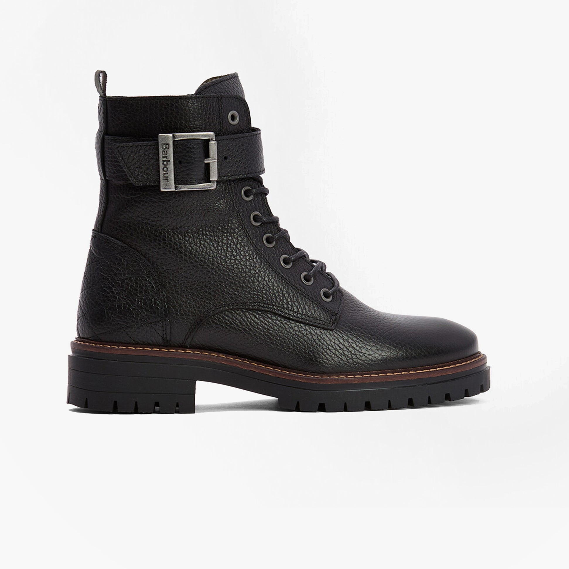 Barbour HEIDI Womens Lace Up Boots Black