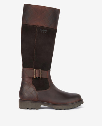 Barbour FAREHAM Womens Tall Boots Brown