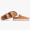 Barbour SANDGATE Womens Sandals Tan Suede
