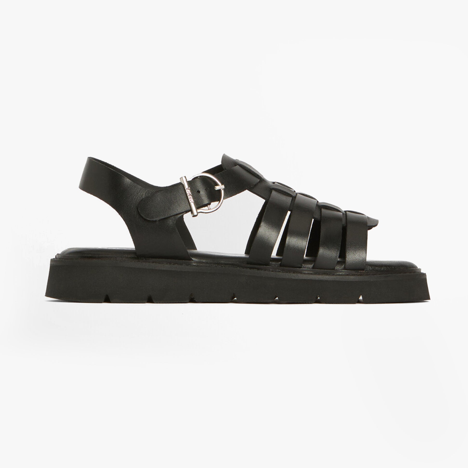 Barbour OTTERBURN Womens Fisherman Sandals Black