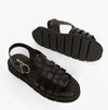 Barbour OTTERBURN Womens Fisherman Sandals Black