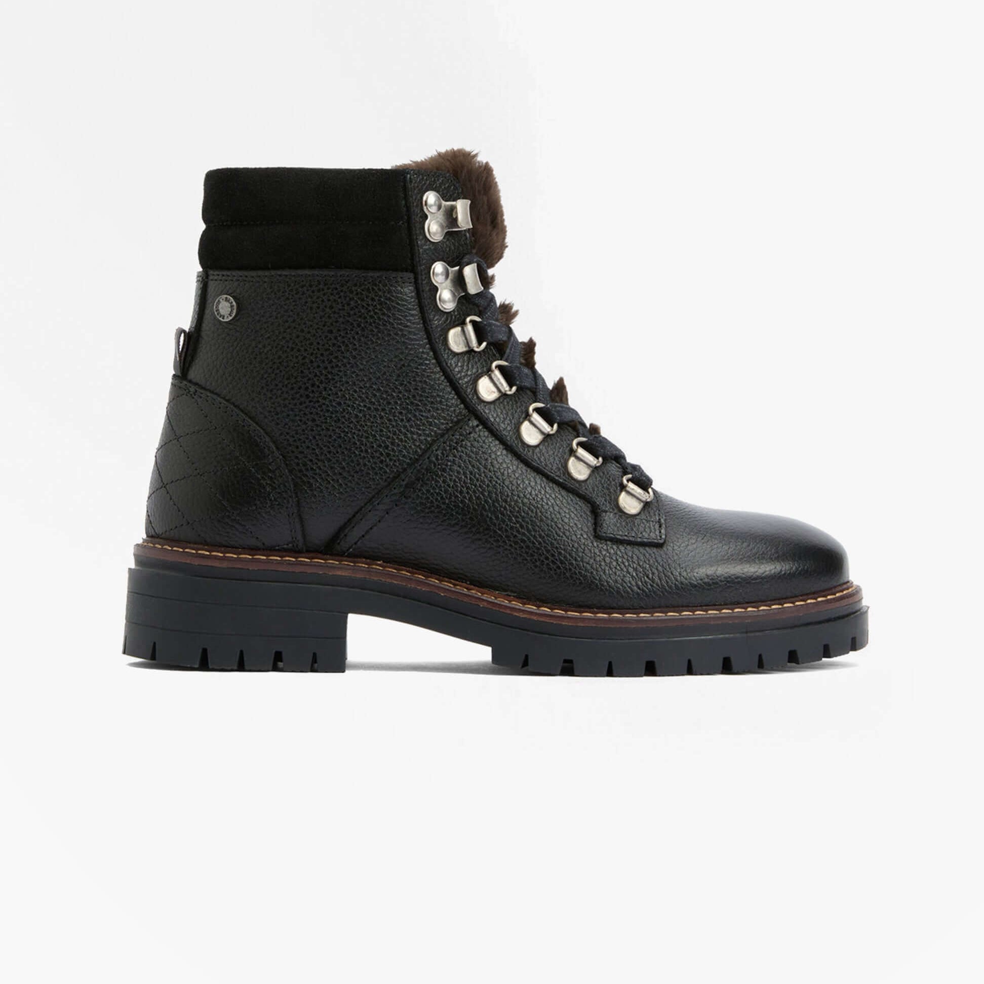 Barbour BAMBURGH Womens Hiker Boots Black
