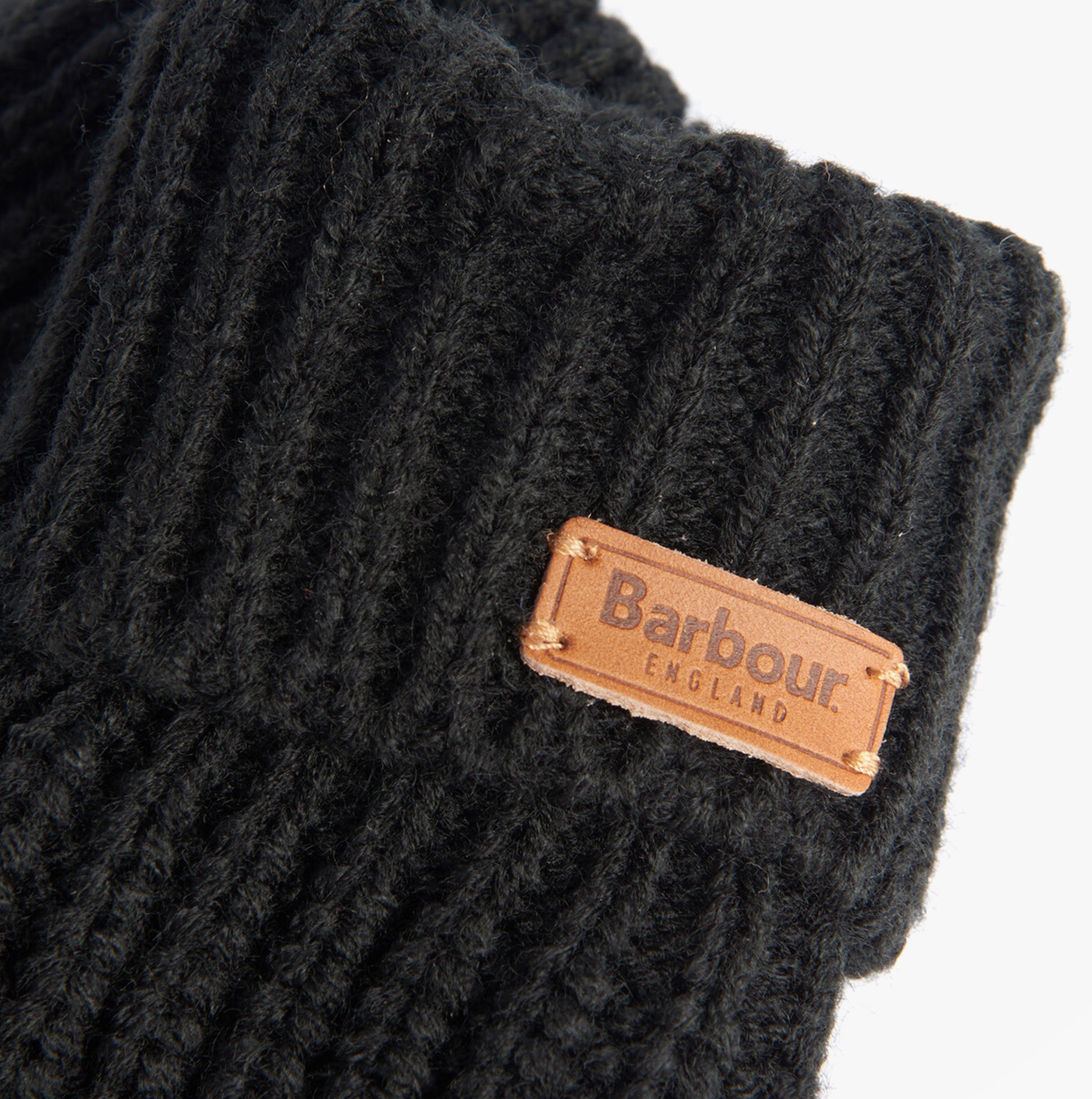 Barbour Barbour SALTBURN KNITTED Womens Gloves Black