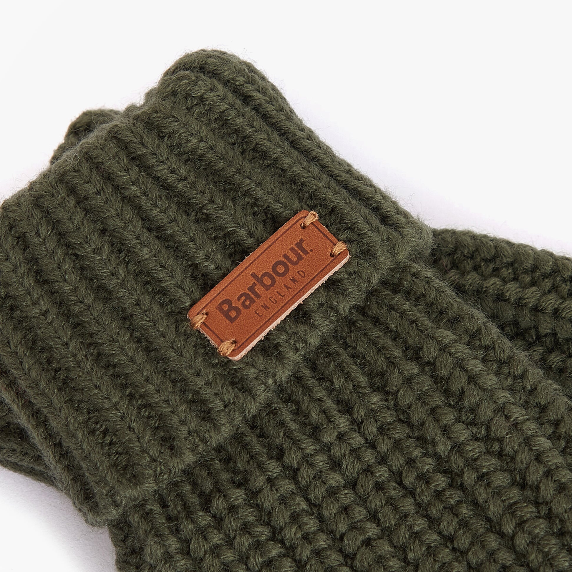 Barbour Barbour SALTBURN KNITTED Womens Gloves Olive