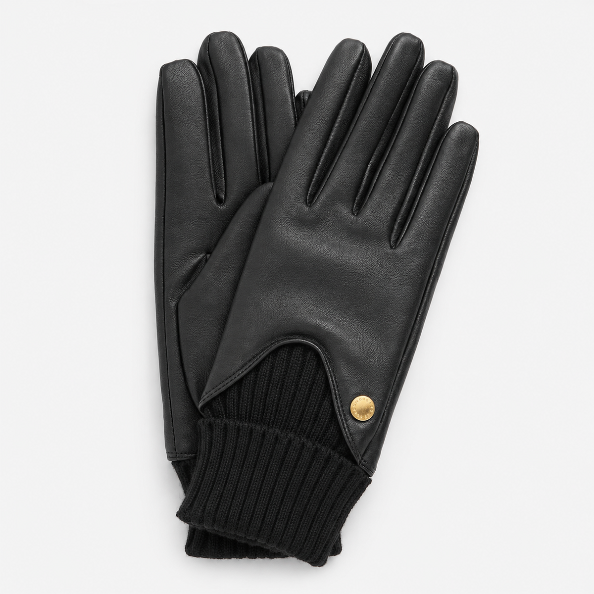 Barbour DEANNA LEATHER Womens Gloves Black