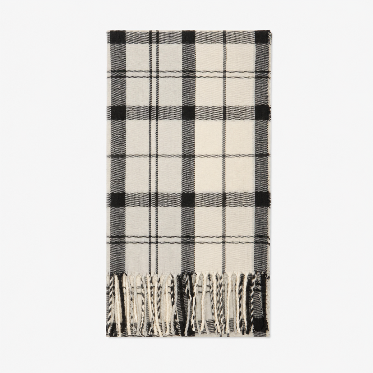 Barbour DOVER BEANIE & HAILES SCARF GIFT SET Womens Beanie Monochrome Tartan
