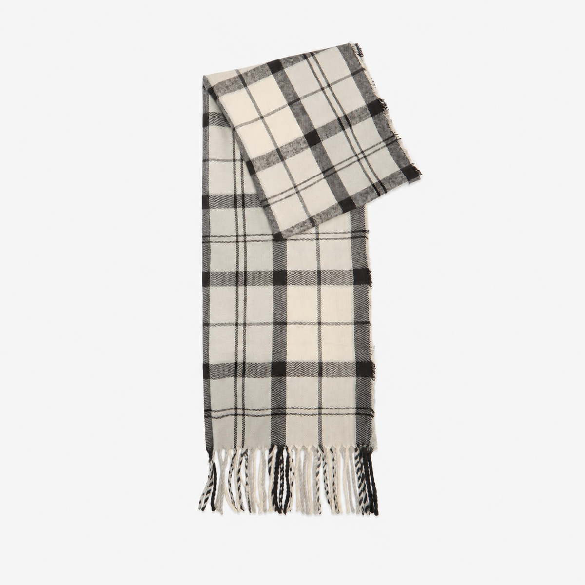 Barbour DOVER BEANIE & HAILES SCARF GIFT SET Womens Beanie Monochrome Tartan
