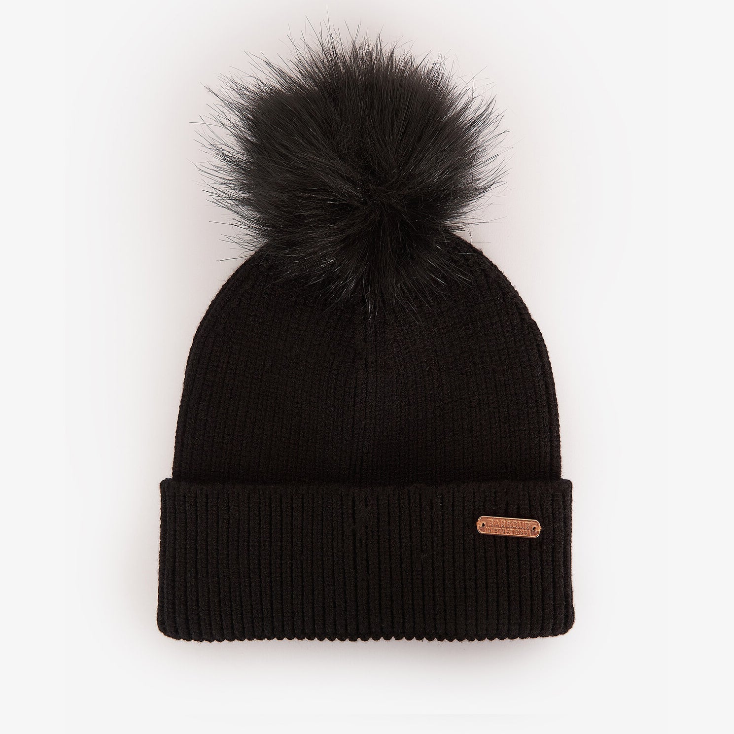 Barbour MALLORY BEANIE & WINDOWPANE SCARF Gift Set Womens Black