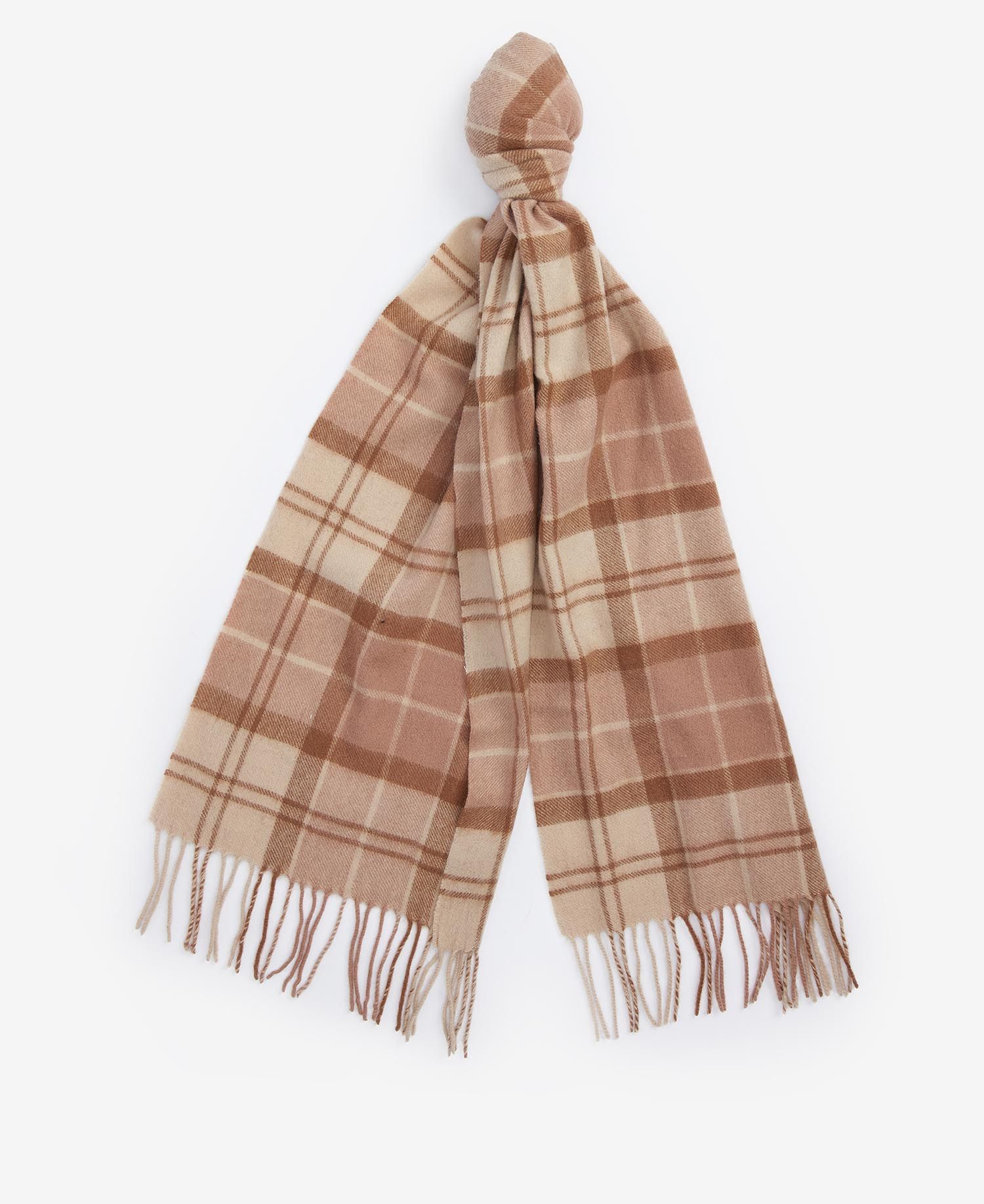 Barbour AUBREY BEANIE & SCARF Gift Set Womens Camel