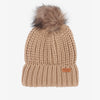 Barbour SALTBURN Womens Pom-Pom Beanie Mink