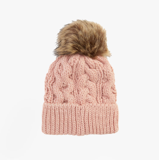PENSHAW Womens Beanie Pink Blush
