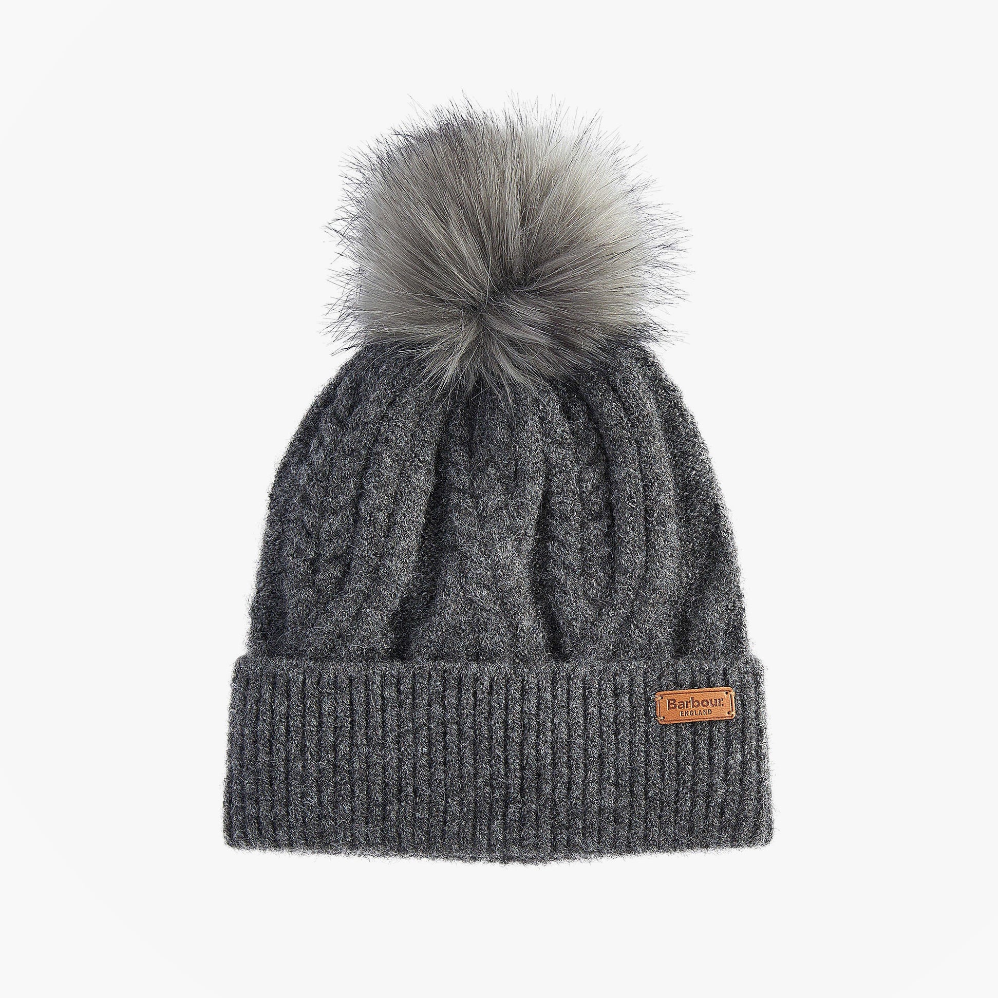 Barbour ELSDON Womens Beanie Grey