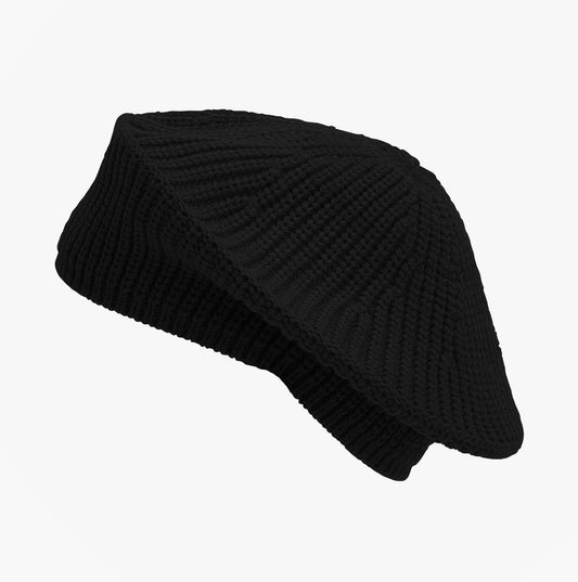 Barbour BELDON BERET Womens Beanie Black