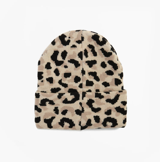HARLEY LEOPARD Womens Beanie Jasmine Leopard