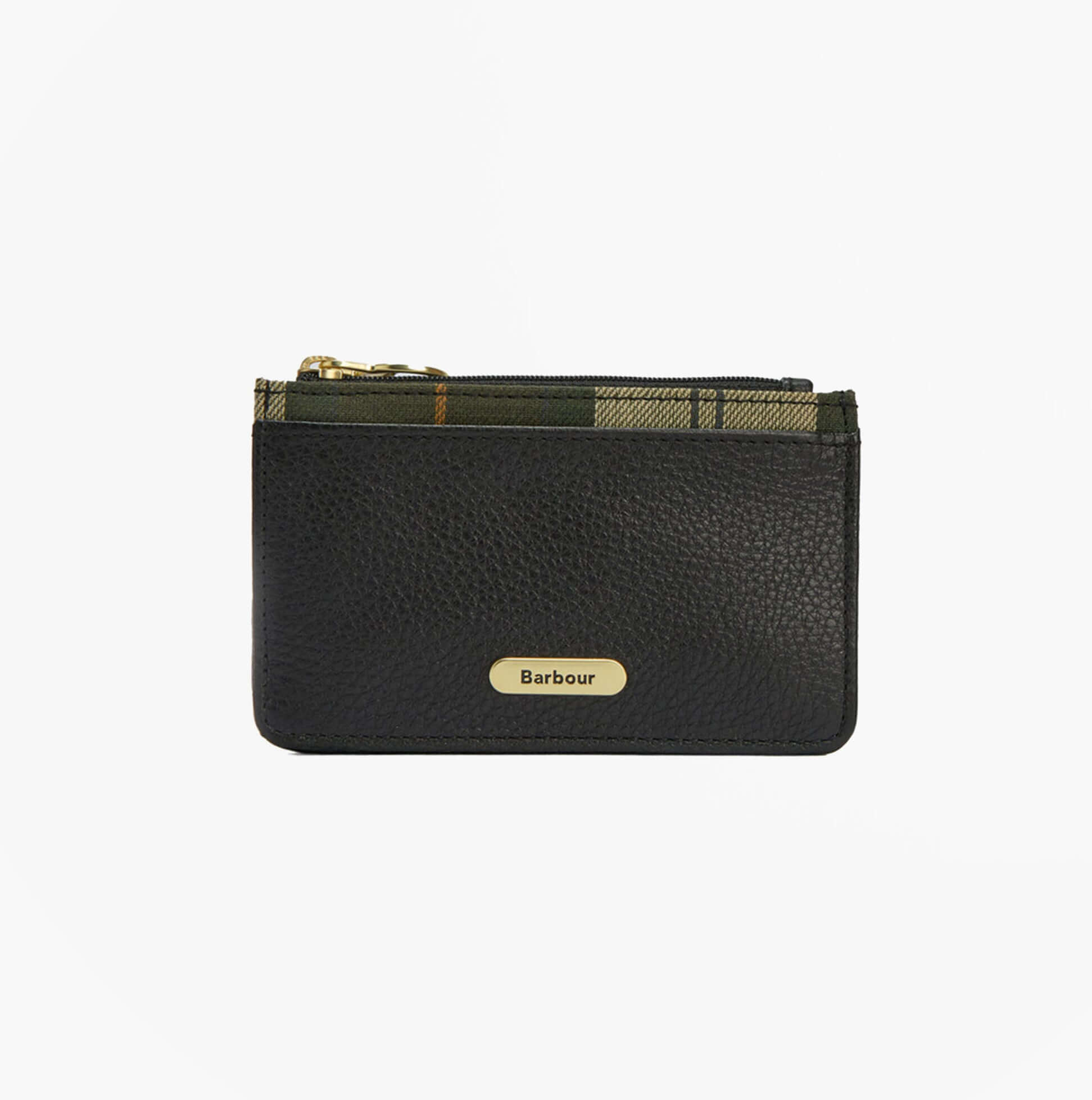 Barbour ALDER LEATHER Card Holder Womens Black