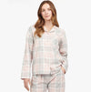 Barbour ELLERY Womens Pyjama Set Pink Tartan