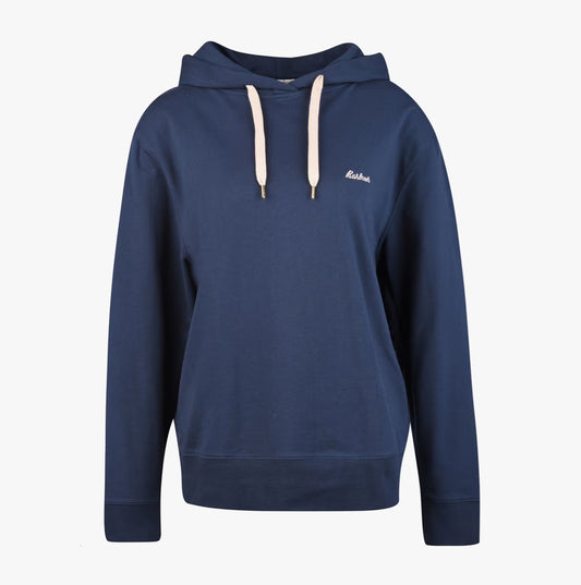 Barbour LOTTIE Womens Cotton Lounge Hoodie Navy