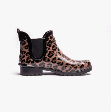 Barbour ASSEN Womens Chelsea Boots Jaguar Print