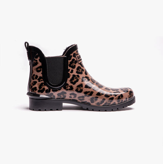 Barbour ASSEN Womens Chelsea Boots Jaguar Print