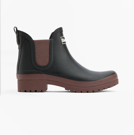 Barbour MALLOW Womens Chelsea Wellies Black/Vicuna