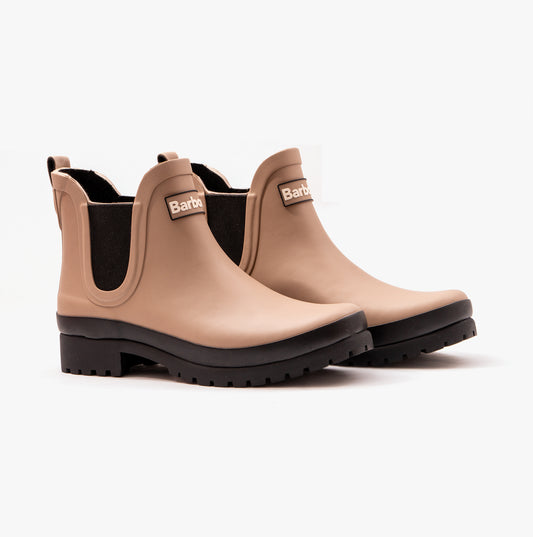 Barbour MALLOW Womens Chelsea Wellington Boots Light Trench/Black