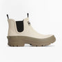 Barbour NIMBUS Womens Chelsea Wellies Salt/Dusky Green side view showcasing rubber upper and comfort design.