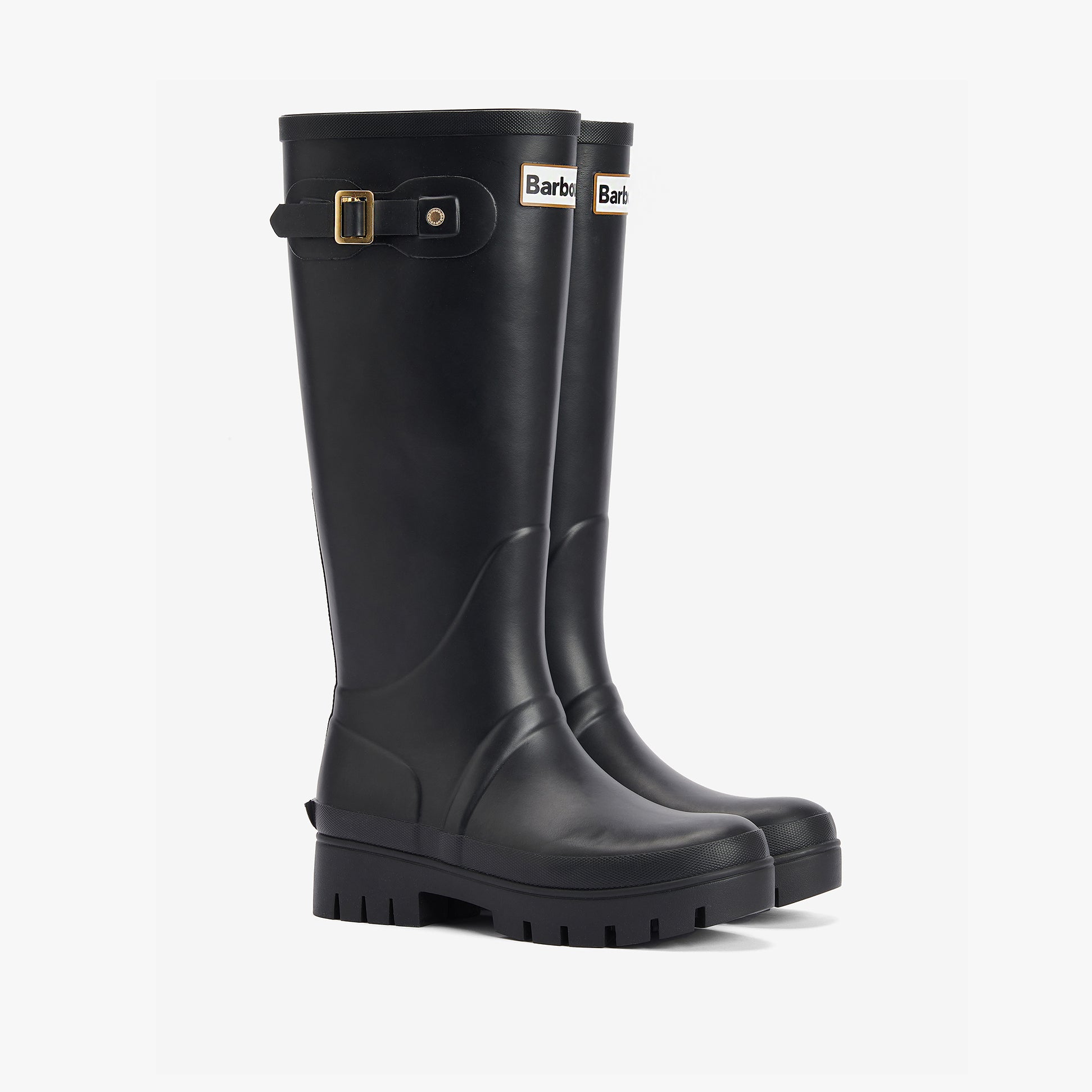 Barbour SNOWDON Womens Tall Wellies Black