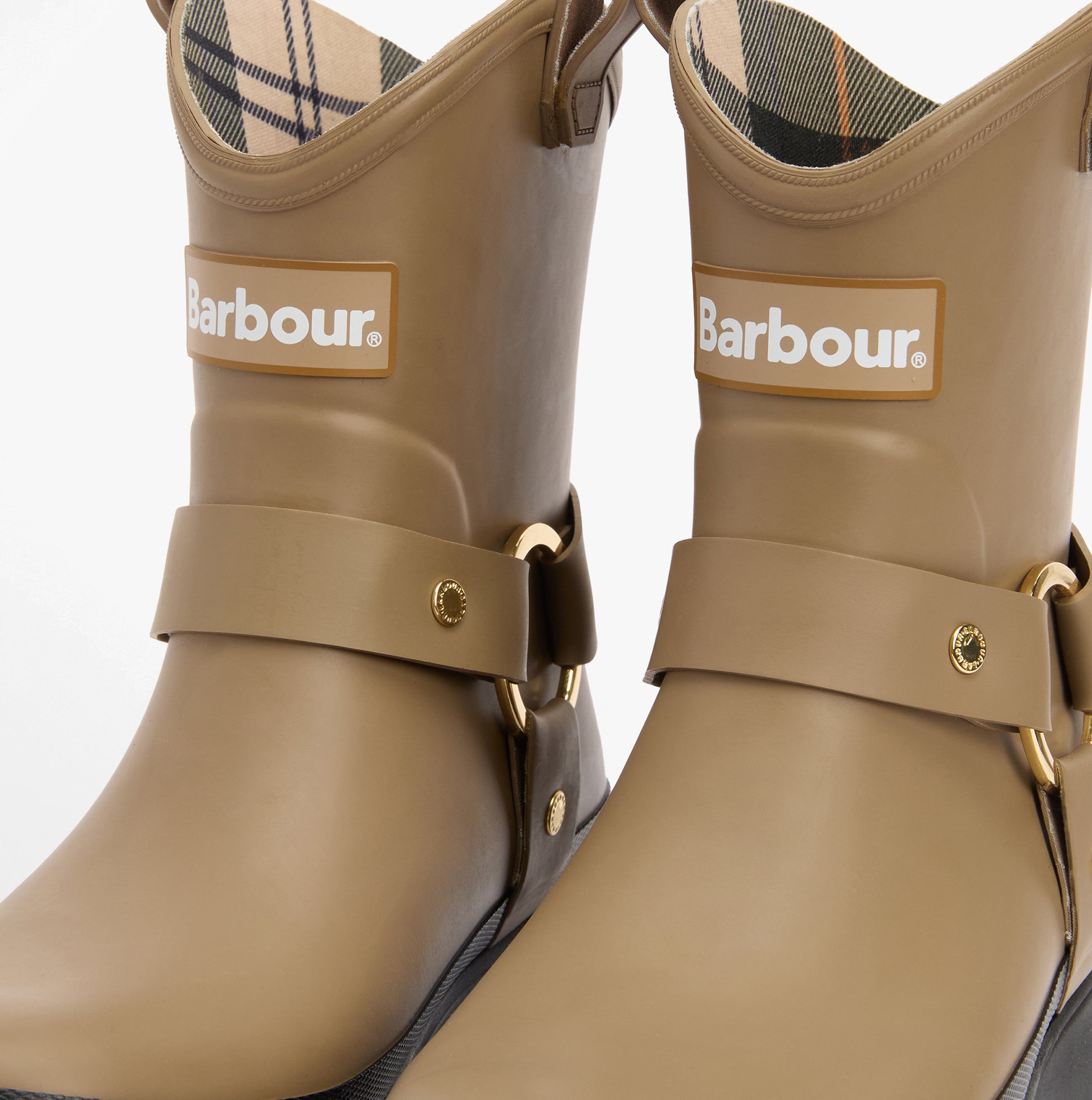 Barbour ELLEY Womens Wellies Military Brown